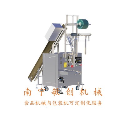 颗粒包装机 茶类三边封口 三角包内外袋包装机